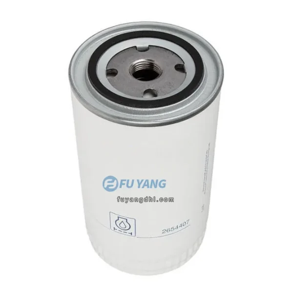 2654407 High Quality Generator Engine Lubricating Oil Rotary Oil Filter 2654407 - 图片 4