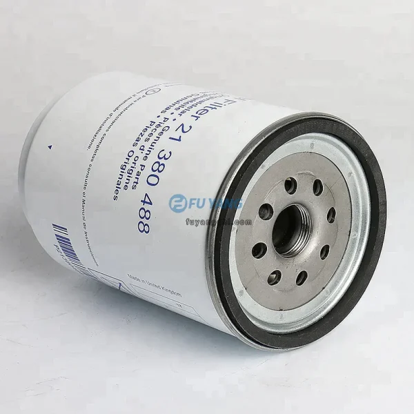 Excavator Engine D13A D16c Rotary Fuel Filter Oil-Water Separator Upper Rotation 21380488 H328wk 20879812 20745605 - 图片 2