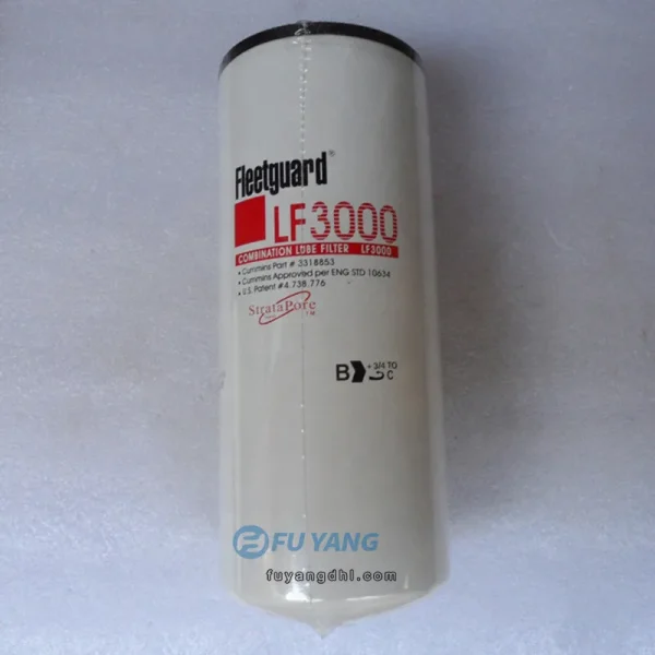 High Quality Diesel Engine Parts Lubricating Oil Filter Lf3000/FF5624/FF5375/3318853/3825970 - 图片 3